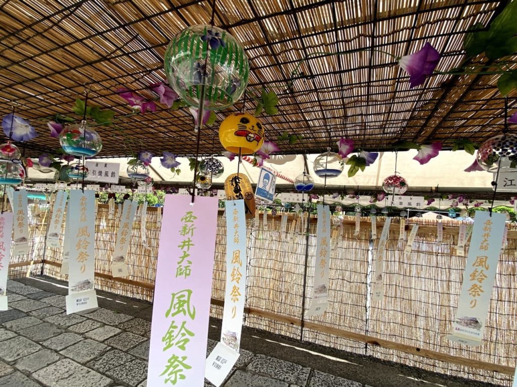 西新井祭り風鈴祭り