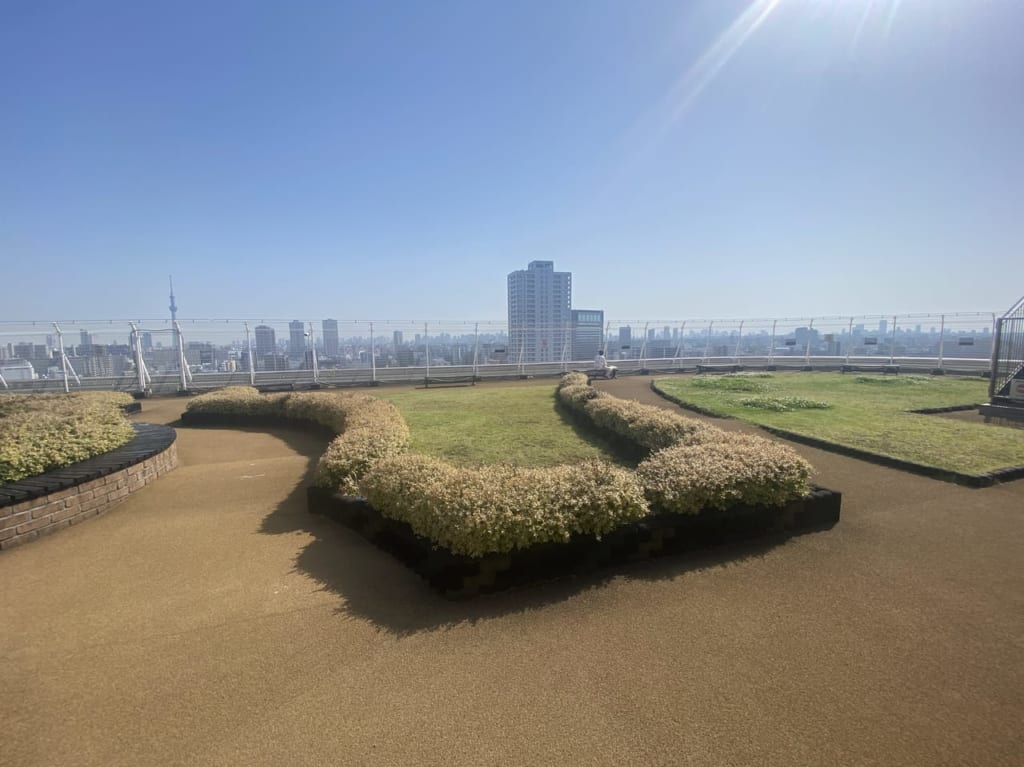 北千住マルイ屋上