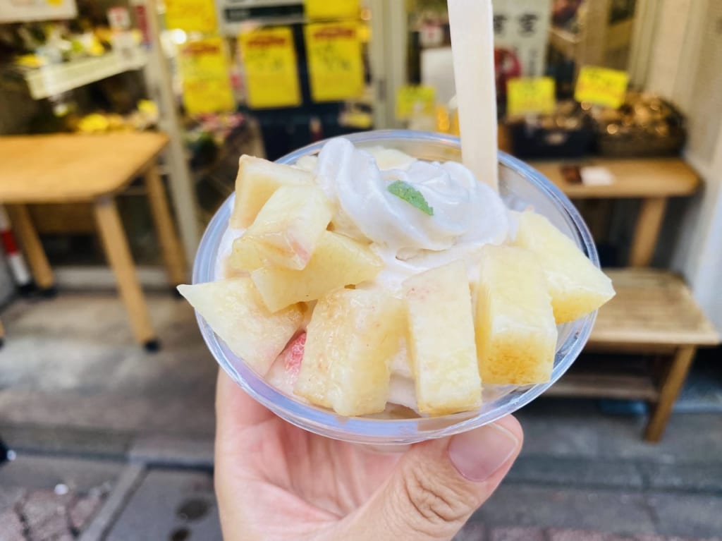 矢萩青果店アイスクリーム