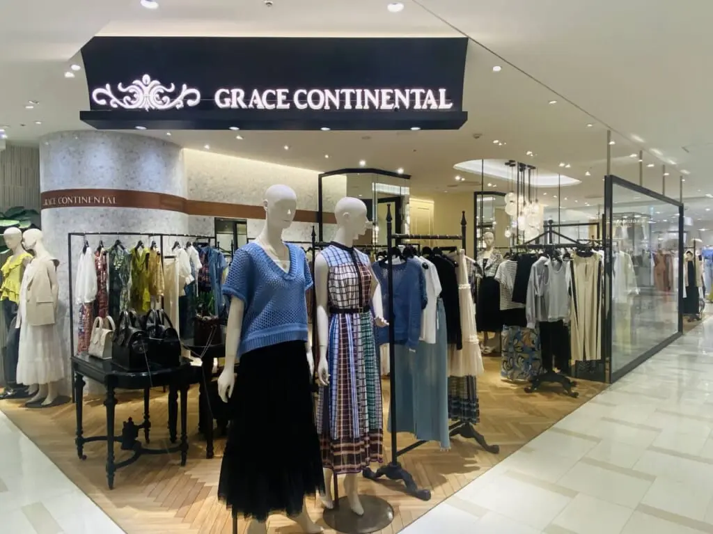 GRACE CONTINENTAL ルミネ北千住店　7月31日閉店