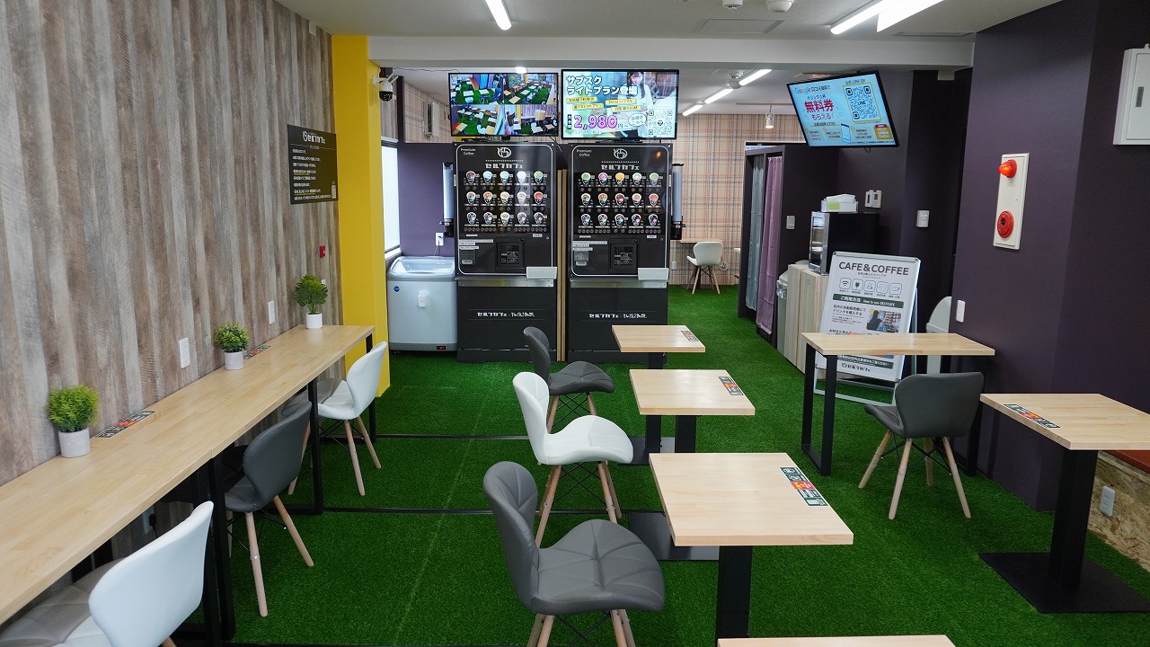 セルフカフェ梅島店オープン