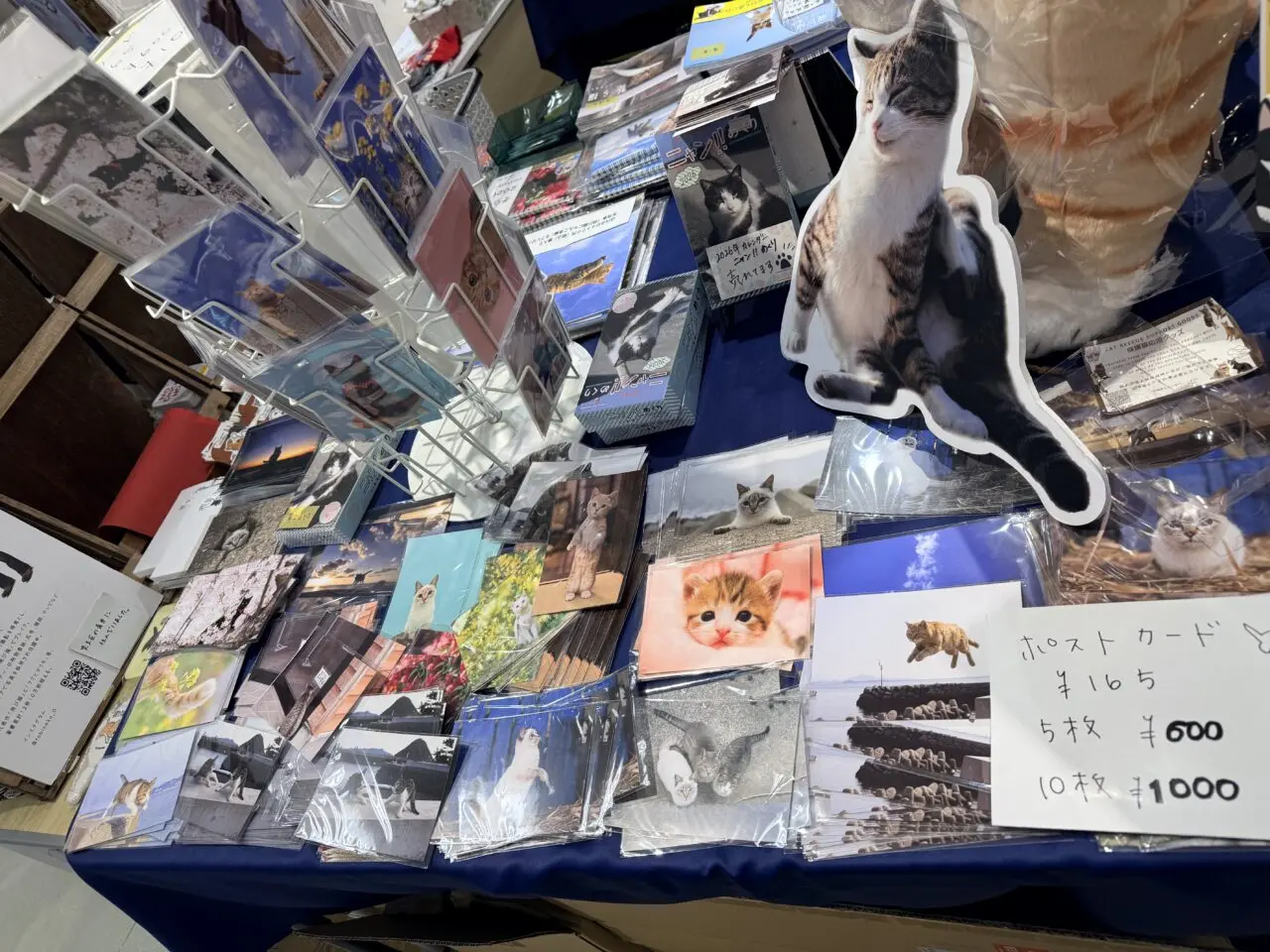 飛び猫商店のポストカード