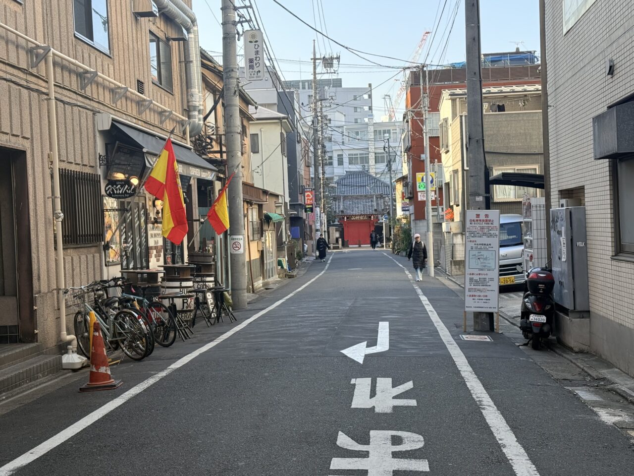千住の勝専寺の赤門