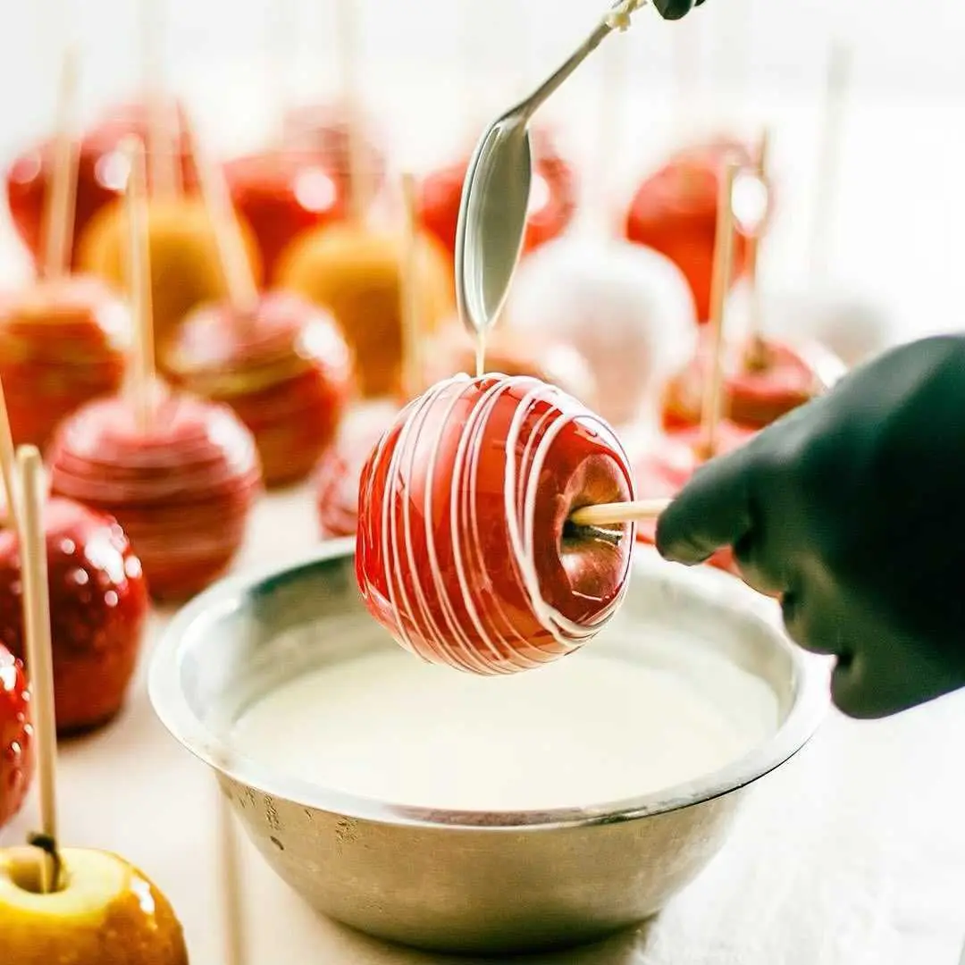 林檎堂のリンゴ飴