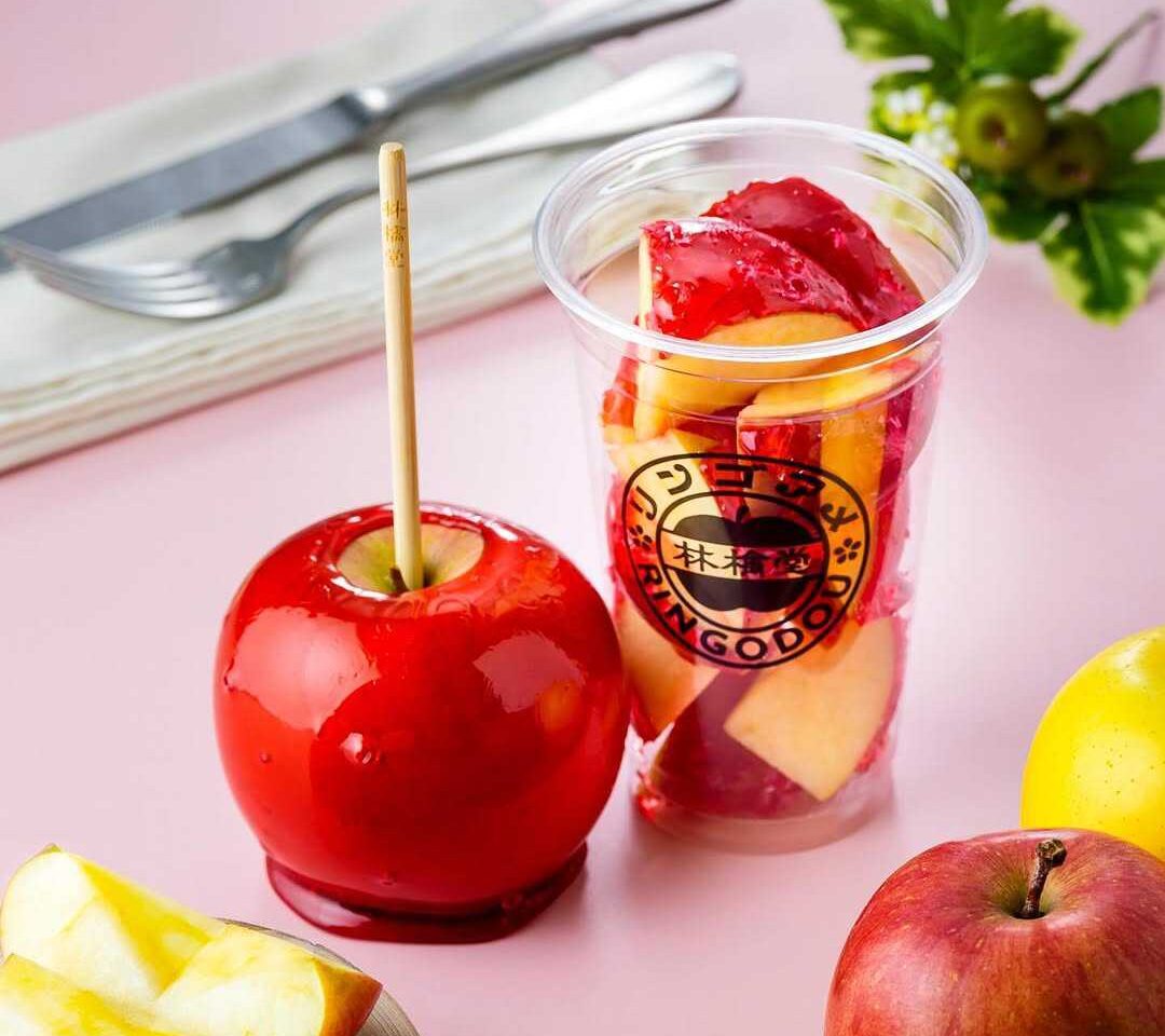 林檎堂のリンゴ飴