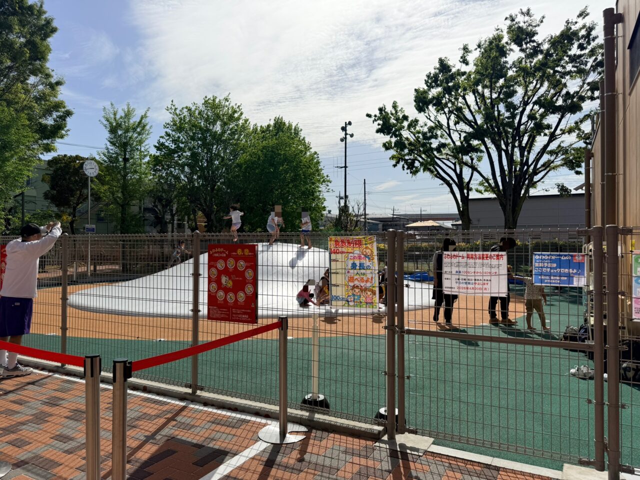 鹿西テラスのふわふわドーム