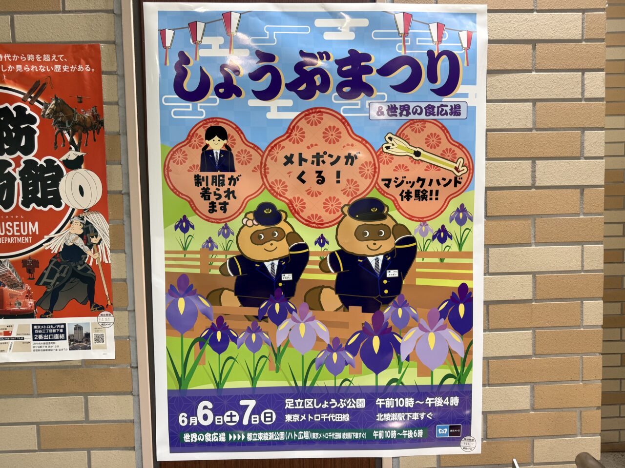 しょうぶまつりのポスター