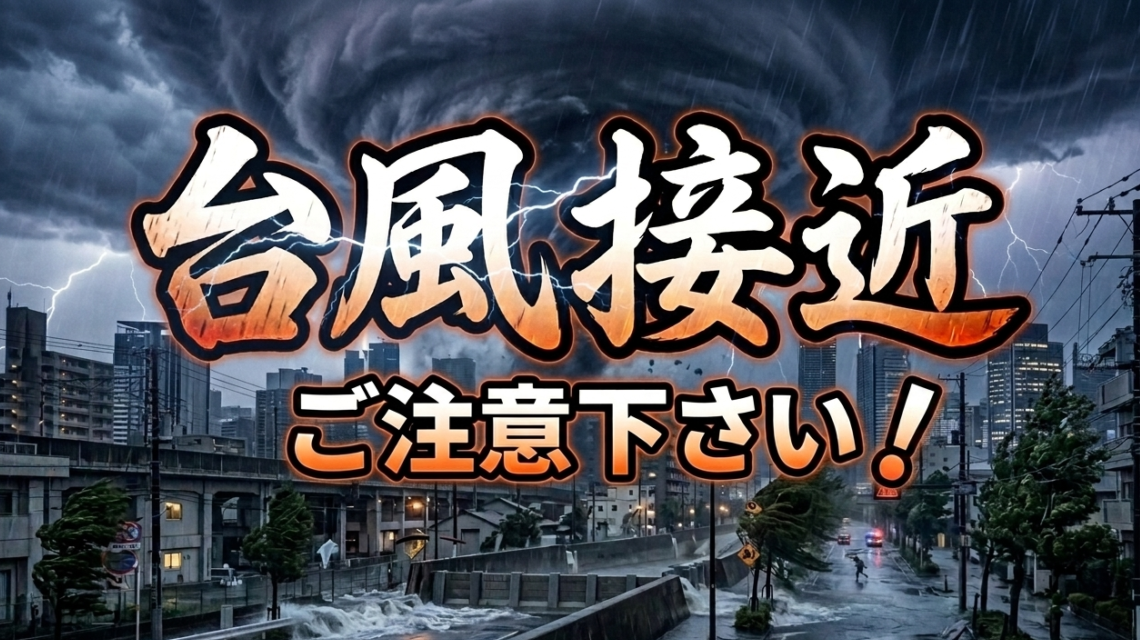 台風接近