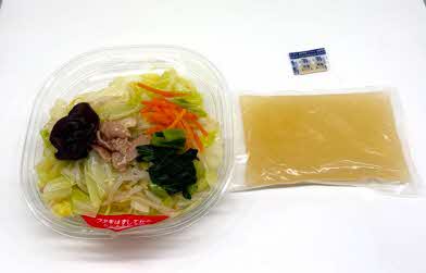 1/2日分の野菜が摂れる冷しタンメン