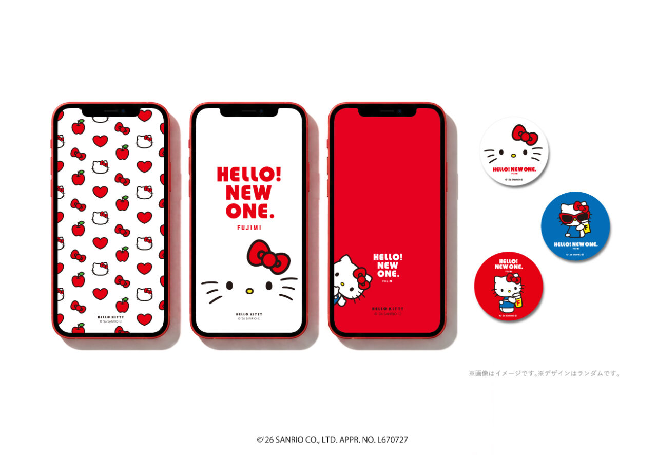 「FUJIMI」と「ハローキティ」がコラボした期間限定のポップアップストア