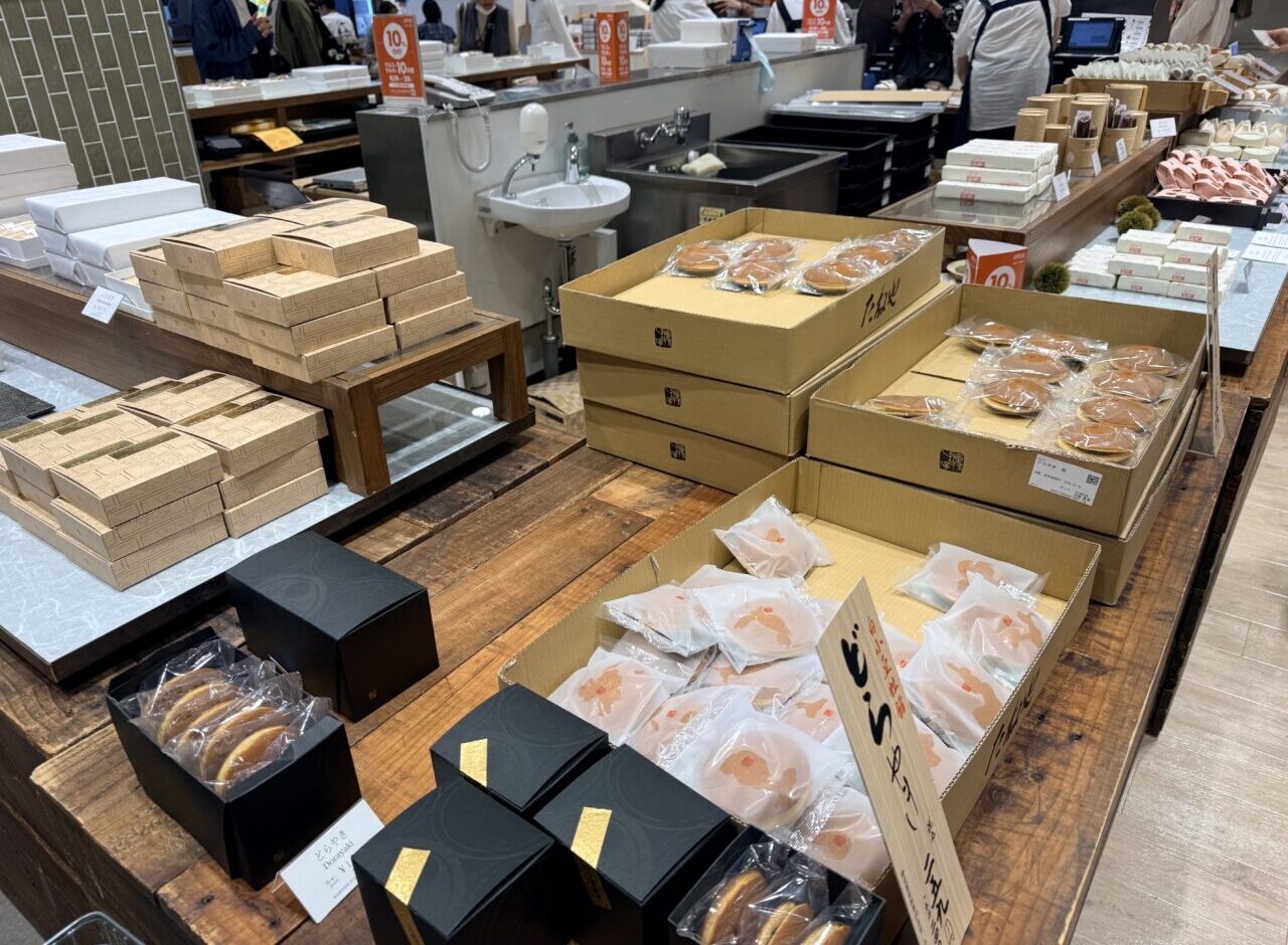 北千住マルイの期間限定ショップ「たねや」