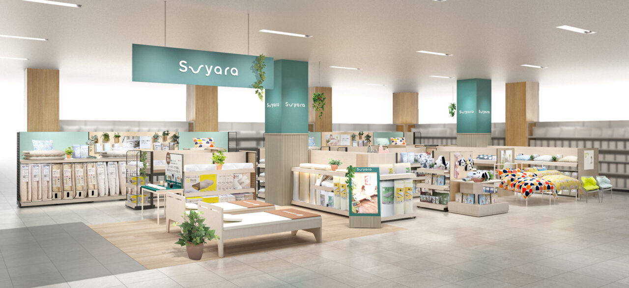 suyara（スヤラ）ショップ イトーヨーカドー アリオ西新井店がオープン