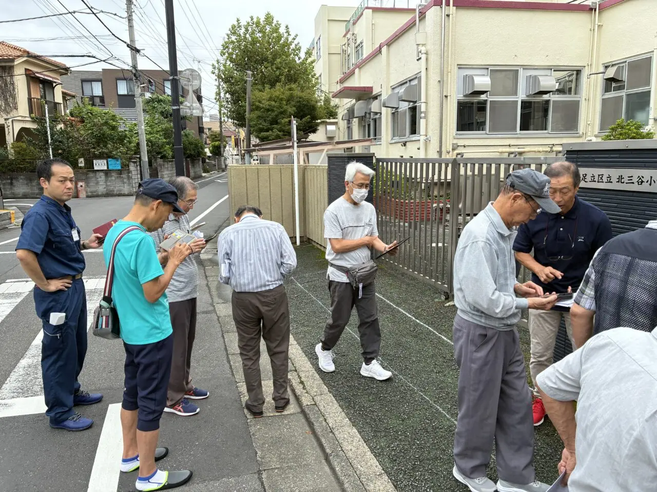 N-HOPSを使った避難所開設訓練